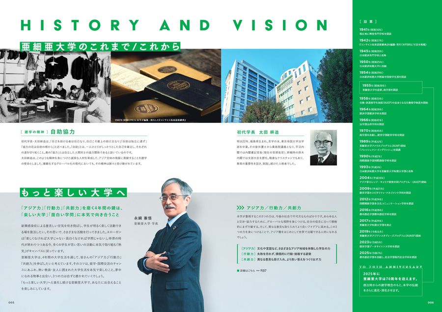 亜細亜大学 GUIDEBOOK 2026
