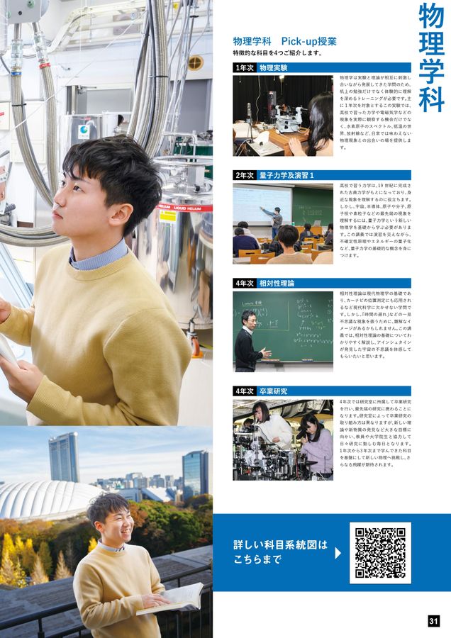 中央大学 理工学部 2025 GuideBook