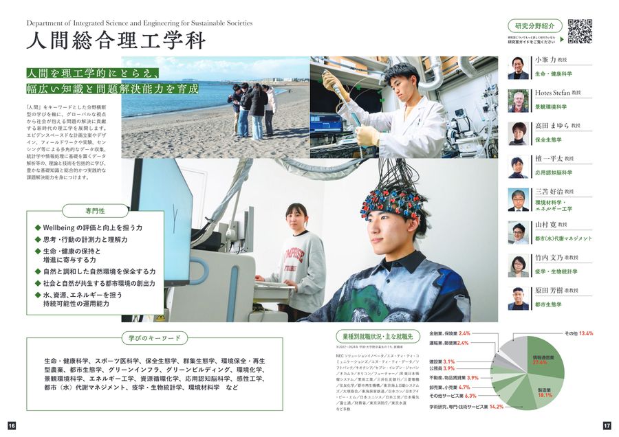 中央大学 社会理工学部 2026 GuideBook