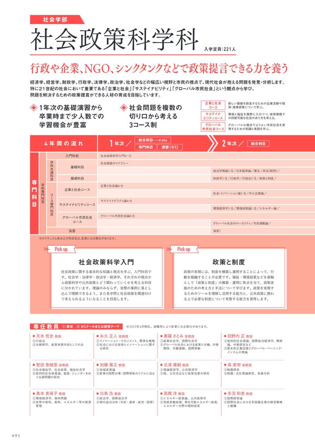 法政大学 GUIDEBOOK 2024