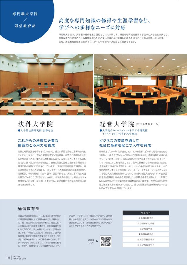法政大学 GUIDEBOOK 2026