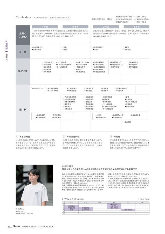 駒澤大学 大学案内 2026