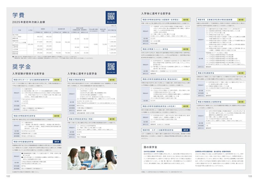 明星大学 GUIDEBOOK 2025