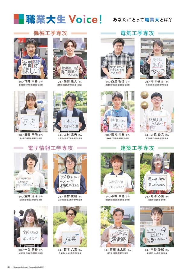 職業能力開発総合大学校 大学校案内 2025