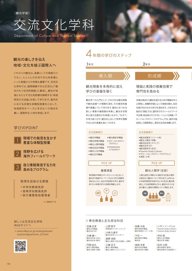 立教大学 GUIDE BOOK 2023