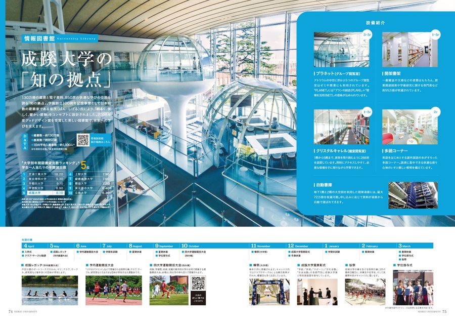 成蹊大学 GUIDEBOOK 2026