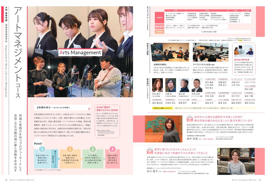 昭和音楽大学 GUIDE BOOK 2025