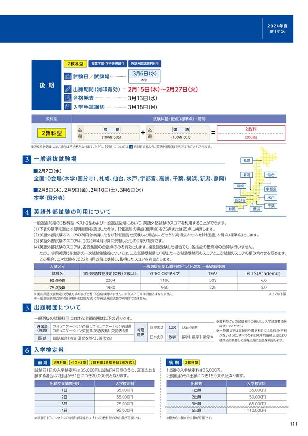 東京 経済 大学 ベスト 2 人気 型