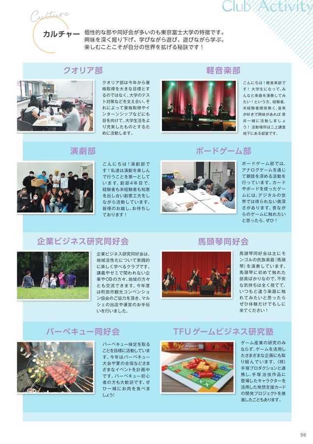 東京富士大学 GUIDEBOOK 2025